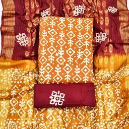 Altecia Printed Unstitched Dress Material image 2