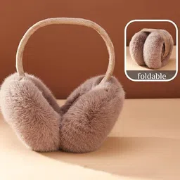 brightwater Winter Indoor/ Outdoor Accessory Foldable Ear Muffs/Warmer for Girls & Boys. Ear Muff image 1