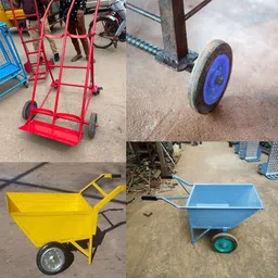 implemental Rubber Bonded CI Measuring Wheel (10 X 2 INCH) Single Unit Measuring Wheel image 4