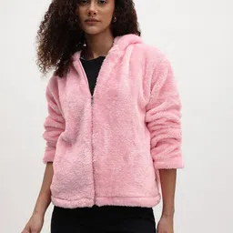 Roadster Women Pink Wool Sporty Jacket-picture-35