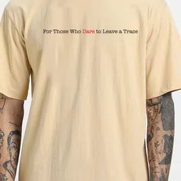 VEIRDO Men Printed Raw Edge T-shirt image 5