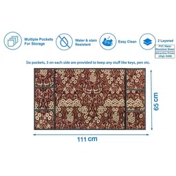 The Furnishing Tree Beige Plastic Refrigerator Cover image 3