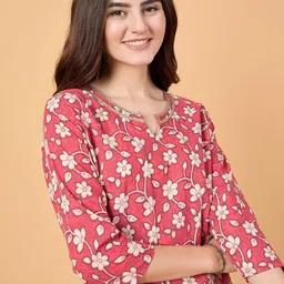 NEESH Floral Print Cotton Top image 3
