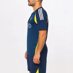 dostitch Men Cristiano Ronaldo Printed V-Neck Dri-FIT T-shirt image 2