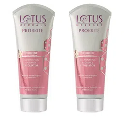 Lotus Herbals Set Of 2 Probrite Illuminating Radiance Face Scrub- 100g Each image 1