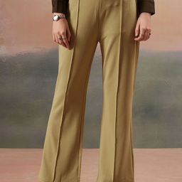 FITHUB Women Loose Fit High-Rise Trousers-picture-22