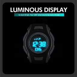 Time Up Unisex Kids Dial & Bracelet Style Straps Digital Multi Function Watch 8530021-1 image 3