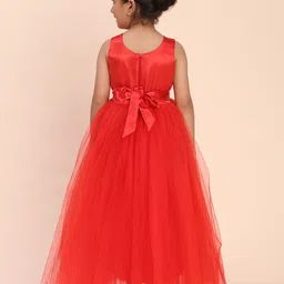 Toy Balloon Kids Red Beautiful Full-Length Party Dress image 4