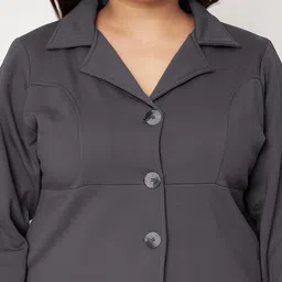 BRINNS Single Breasted Hip Length Overcoat image 2