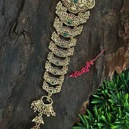 GRIIHAM Women Gold Plated Hair Accessory Set-image-68