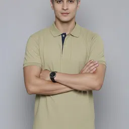 Mast & Harbour Men Polo Collar Pockets T-shirt image 4