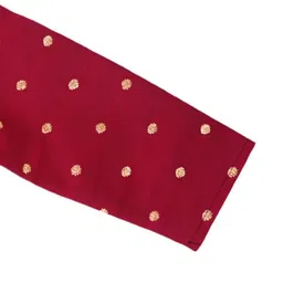 Sangria Boys Maroon Zari Work Kurta & Pyjama Set image 3
