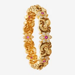 Kushal's Fashion Jewellery Women Red Bangle image 2