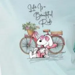 Metronaut Women Pack of 2 Bio Finish Graphic Printed Round Neck Cotton T-shirts image 2