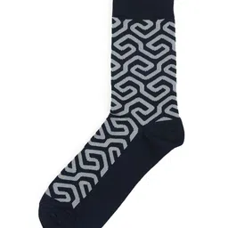 Arrow Men Patterned Calf Length Socks image 3