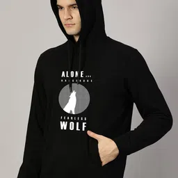 LEON Men Printed Hooded Sweatshirt image 2