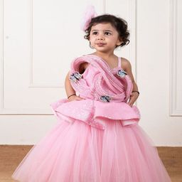 Li'l Angels Net Fit & Flare Dress-picture-36