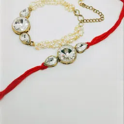 JN HANDICRAFT White Rakhi-picture-46