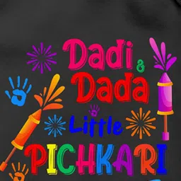 THE PRINT PLATTER Infants Kids Typography Printed Envelope Neck Cotton Bodysuit image 2