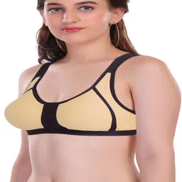 FEATHER LINE Colourblocked Bra Full Coverage image 3
