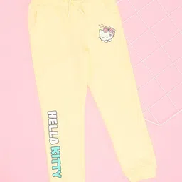 Pantaloons Junior Girls Printed Pure Cotton Mid Rise Joggers-image-59