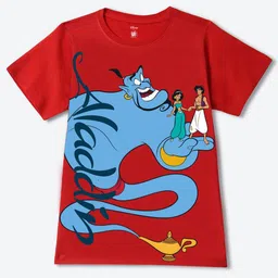 YK Disney Boys Graphic Printed Round Neck Cotton T-Shirt-picture-26