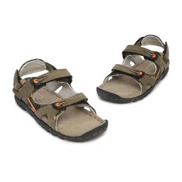 Woodland Men Suede Sandals-image-8
