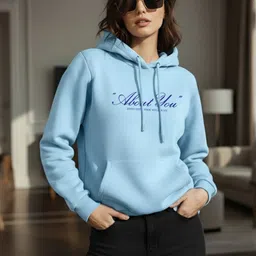 JUNEBERRY Women Printed Hooded Sweatshirt-picture-37