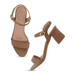 DressBerry Party Block Sandals with Bows image 5