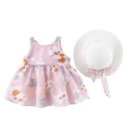 StyleCast x Revolte Girls Floral Print Georgette Fit & Flare Dress-picture-32