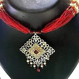 NIKYANKA Gold-Plated Brass Jewellery Set-image-42