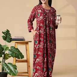 9shines Label Embroidered Maxi Nightdress-picture-13