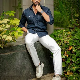 Foomer Standard Spread Collar Regular Fit Shirt image 4