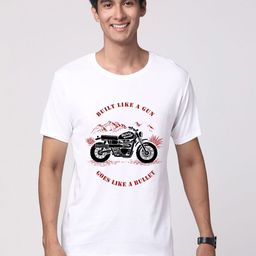 ADRO Men Graphic Printed Round Neck Cotton T-shirt-picture-2