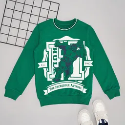 Pantaloons Junior Boys Cotton Printed Sweatshirt-picture-34