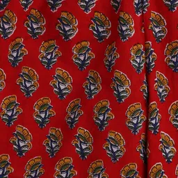 The Magic Wand Girls Floral Printed Cotton Top with Palazzo image 3