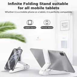 GUJISH Portable Foldable Universal Mobile & Tablet Holder Pack of 1 Mobile Holder image 5