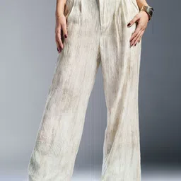 FREAKINS Women Straight Fit High-Rise Korean Pants-image-81