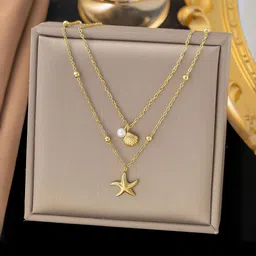 MYKI Gold-Plated Layered Necklace-picture-26