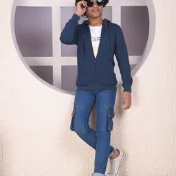 Crimsoune Club Boys Hooded Sweatshirt image 4