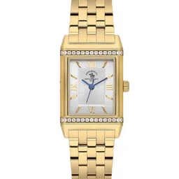 SANTA BARBARA POLO & RACQUET CLUB Women Dial & Stainless Steel Bracelet Style Straps Analogue Watch-picture-23