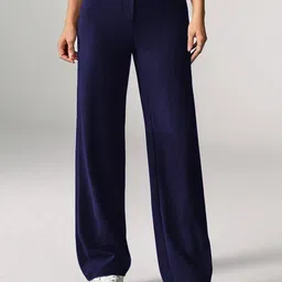 BAESD Women Relaxed Straight Leg High-Rise Trousers-picture-28