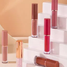 Wotsriab Set Of 12 Liquid Lipstick - 2.5 ml Each-Shade 01-02-03-04-05-06-07-08-09-10-11-12 image 2