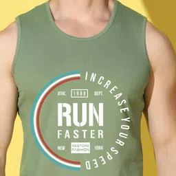 WOOSTRO Men Pack Of 2 Typography Printed Slim Fit T-shirt image 3