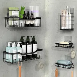 msunique Iron Wall Shelf-picture-16