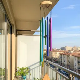 gift vibe HOME DECOR ITEMS SHOWPIECE WINDCHIME WALL HANGING FANG SHUI GIFT ITEMS Decorative Showpiece - 18 cm-picture-12