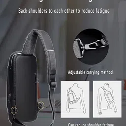 venimall Bag Cross backpack Anti Theft Sling For Men & Women Waterproof Diving Tank Backpack image 4