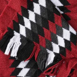 YAQR Checkered Men Muffler image 4