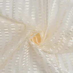 galaxy drape 213 cm (7 ft) Door Net Transparent Curtain (Pack Of 2) image 5