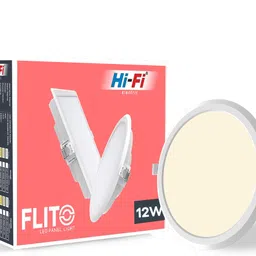 elleys Hi-Fi FLITO 12W ROUND LED Panel Light for Ceiling With Inbuild Driver ( 1 Pcs ) Ceiling Light Ceiling Lamp-picture-20